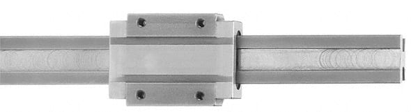 1,000mm OAL x 15mm Overall Width x Self Lubricated Linear Guide Systems MPN:TS-04-15-1000