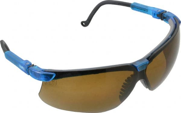 Safety Glass: Scratch-Resistant, Polycarbonate, Espresso Lenses, Full-Framed, UV Protection MPN:S3241