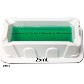 MTC™ Bio ASPIR-8™ Reservoir For 8 Channel Pipettes 25 ml Non Sterile 100 Pack P7025