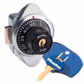 Master Lock® No. 1676MKADA Built-In Combo Lock - ADA Compliant - Latch & Lift Handle-Black 1676MKADA