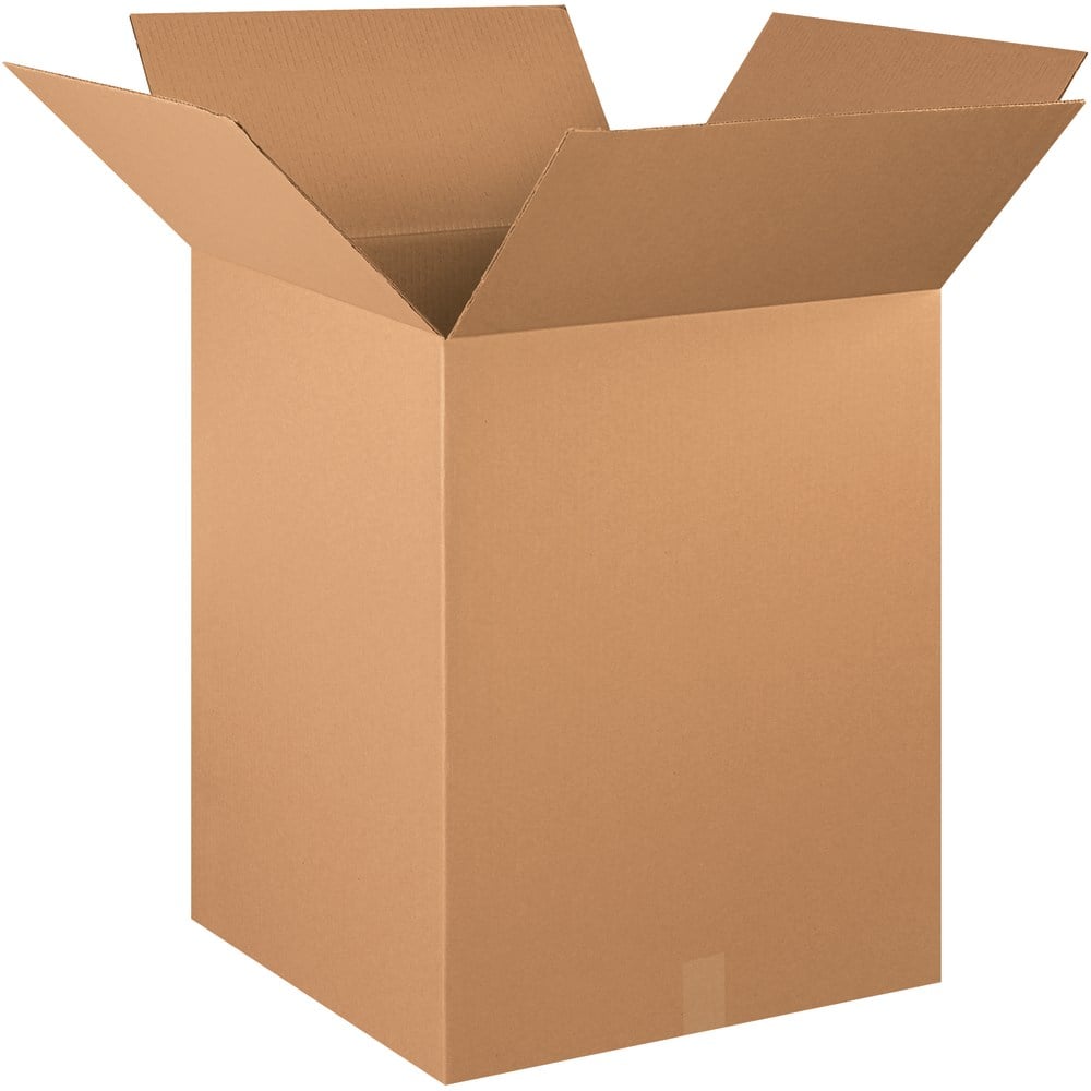 Partners Brand Corrugated Boxes, 28inH x 20inW x 20inD, Kraft, Bundle Of 10 MPN:202028