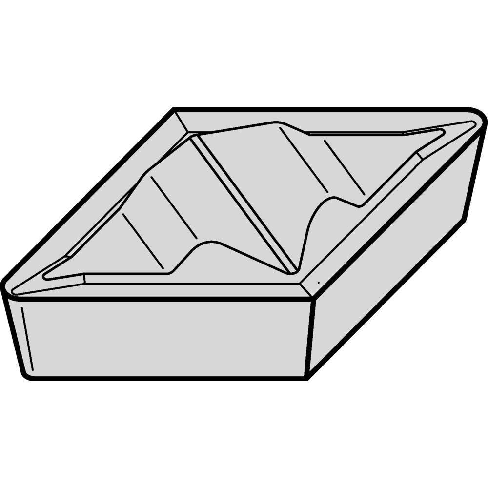 Profiling Inserts; Insert Style: DCGR ; Insert Size Code: 150408 ; Insert Material: Carbide ; Width (Inch): 1/2 ; Manufacturer Grade: KCP25C ; Thickness (Inch): 3/16 MPN:7088155