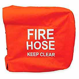 Fire Hose Reel Cover - 32 In. X 10 In. - Red Vinyl 138-3210