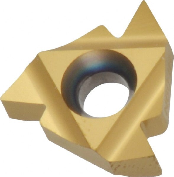 Laydown Threading Insert: 22 IR N60 MXC/GOLD, Carbide MPN:1/2INRHN60MXC