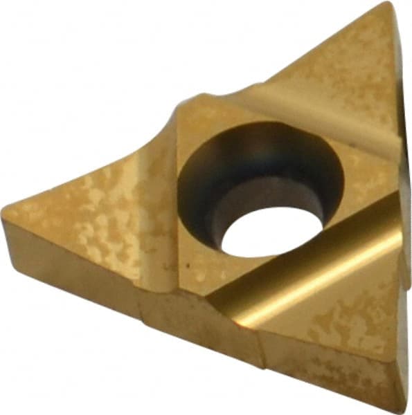 Laydown Threading Insert: 22UE/I/R/LU60 MXC/GOLD, Carbide MPN:1/2EI/RLU60MXC