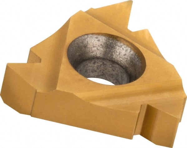 Laydown Threading Insert: 16 ER 8NPT MXC/GOLD, Carbide MPN:16ER8NPTMXC/G