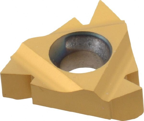Laydown Threading Insert: 16 INRH 8NPT MXC/GOLD, Carbide MPN:16INRH8NPTMXC/G