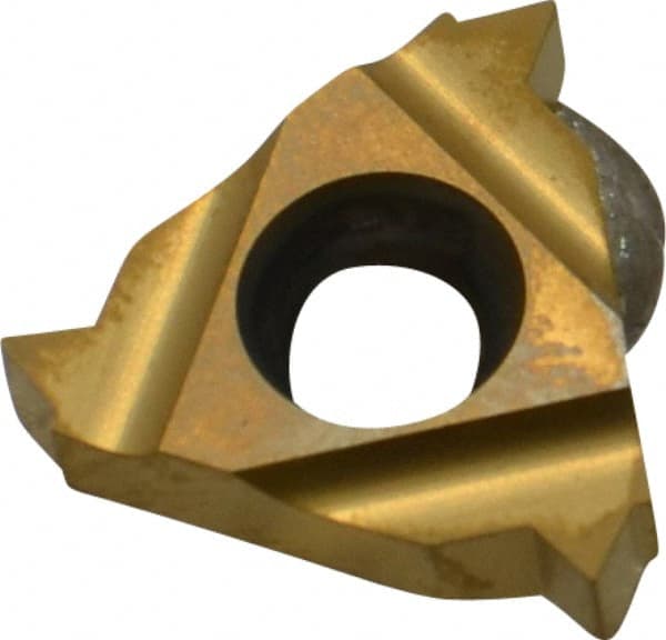 Laydown Threading Insert: 16ER11.5NPTP25C/GOLD, Carbide MPN:3/8ER11.5NPTP2