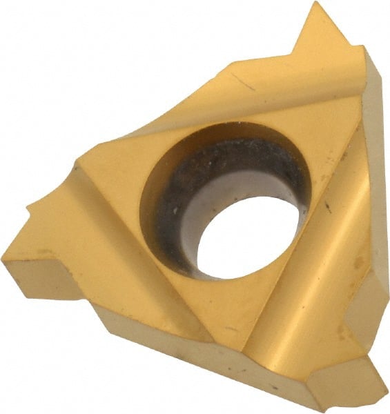 Laydown Threading Insert: 16IR11.5NPT P25C/GLD, Carbide MPN:3/8IR11.5NPTP2
