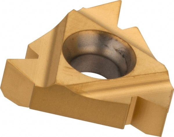Laydown Threading Insert: 16 ER 8NPT P25C/GOLD, Carbide MPN:3/8EXRH8NPTP2