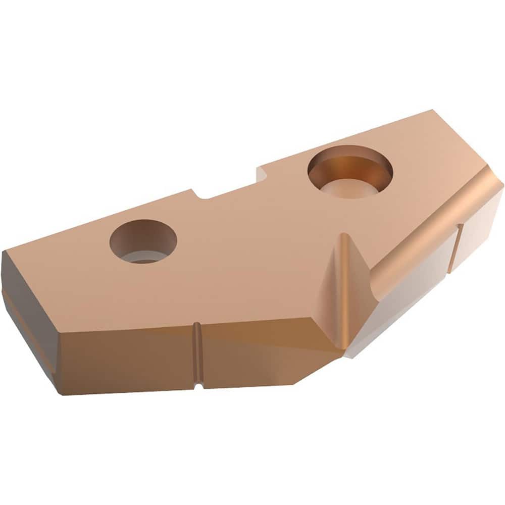 Spade Drill Insert: 35.50 mm Dia, Seat Size 3, Carbide, 132 deg Point MPN:TAP3-35.50