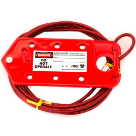 ZING RecycLockout Cable/Hasp Lockout Device - 10 FT 7133 7133