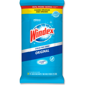 Windex Orginal Glass Wipes 38 Wipes/Pack 12 Pack/Case - 378032 378032