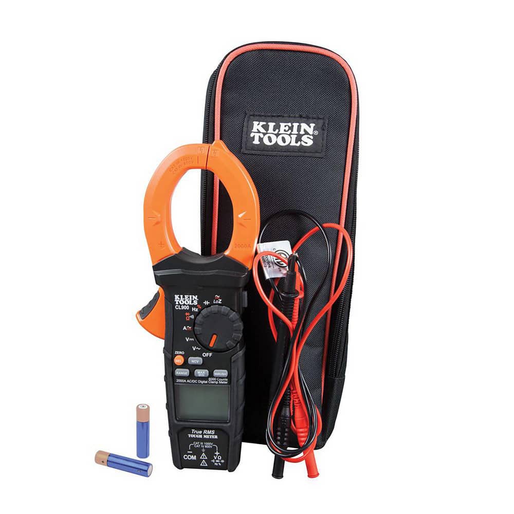 Clamp Meters, Clamp Meter Type: Auto Ranging , Measures: Current, Resistance, Voltage, Continuity, Capacitance, Diode Test  MPN:CL900