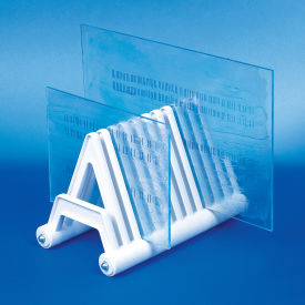 Bel-Art Electrophoresis Gel Plate Rack Plastic 8 x 15 x 9