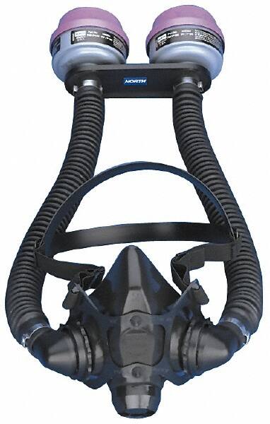 Half Facepiece Respirator: Silicone, Threaded, Medium MPN:BP1201M