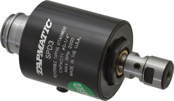 Model SPD-3, No. 0 Min Tap Capacity, 1/4 Inch Max Mild Steel Tap Capacity, JT33 Mount Tapping Head MPN:18333