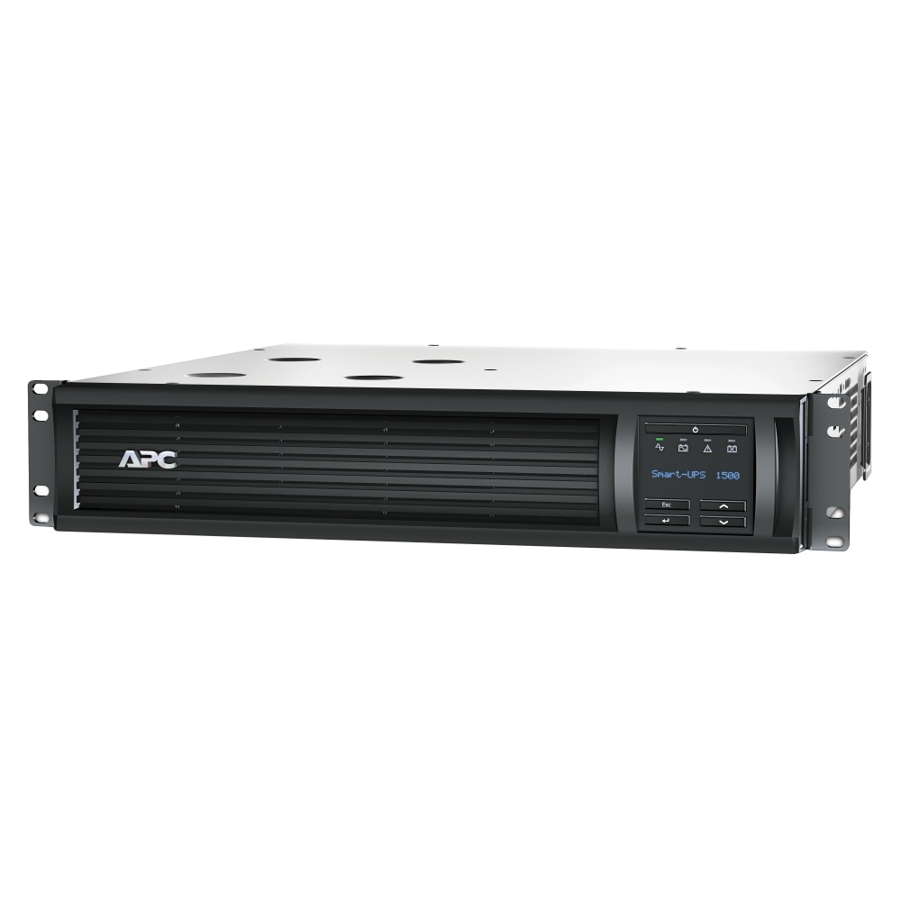APC Smart-UPS 6-Outlet Rack-Mount Uninterruptible Power Supply, 1, 440VA/1, 000 Watts, SMT1500RM2UC MPN:SMT1500RM2UC