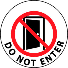 Walk On Floor Sign - Do Not Enter WFS24