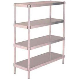 Prairie View Aluminum Equipment Stands 4 Shelves 36