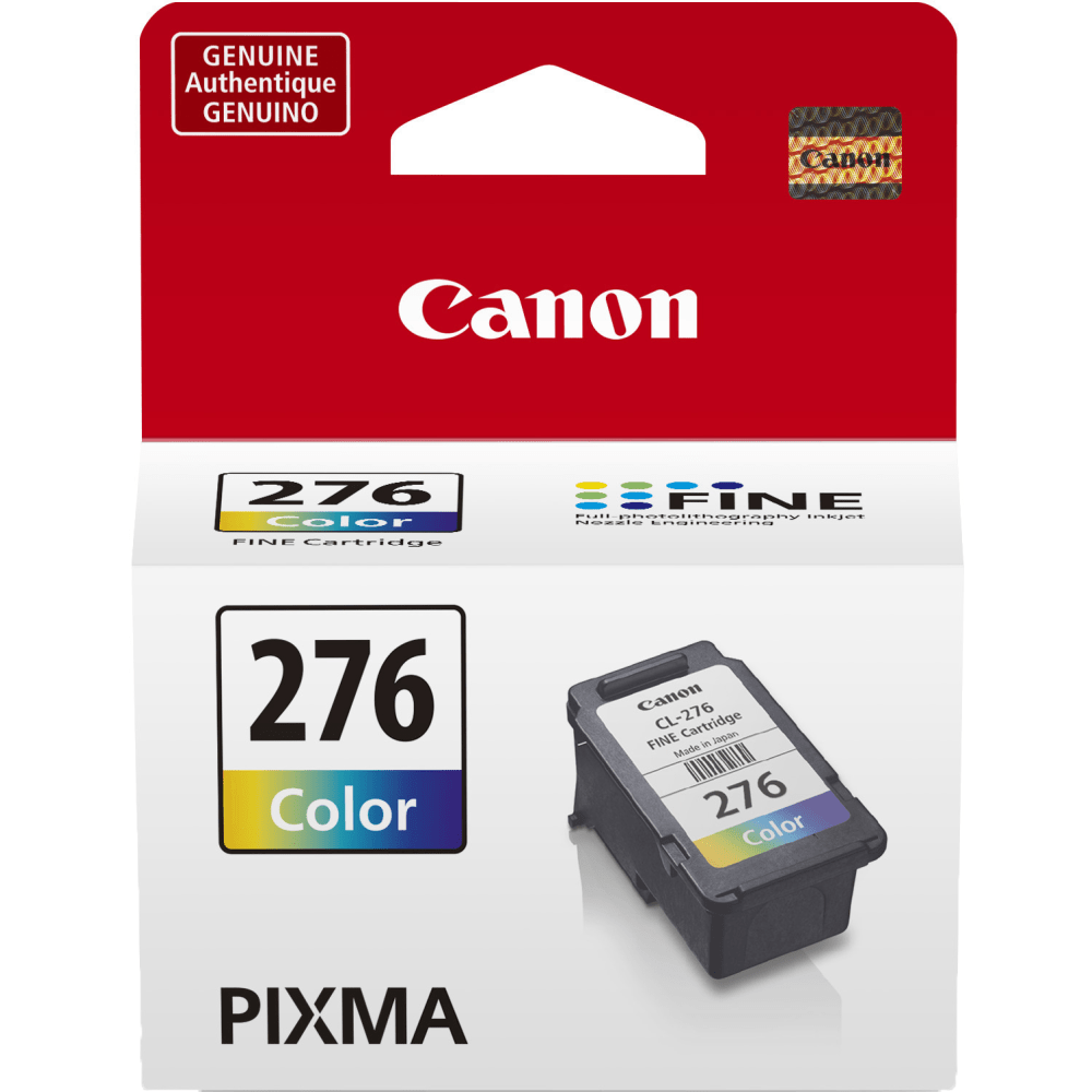 Canon CL-276 Tri-Color Ink Cartridge, 4988C001 (Min Order Qty 3) MPN:4988C001