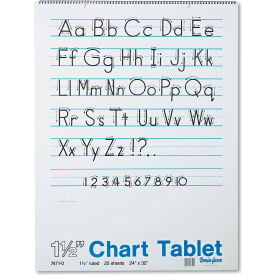 Pacon® Chart Tablets w/Manuscript Cvr 74710 24