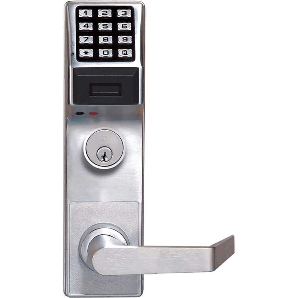 Lever Locksets, Lockset Type: Rim Exit Trim with Prox Keypad , Key Type: Conventional , Back Set: 2-3/4 (Inch), Cylinder Type: Conventional , Material: Metal  MPN:ETPDNS1G/26DV99