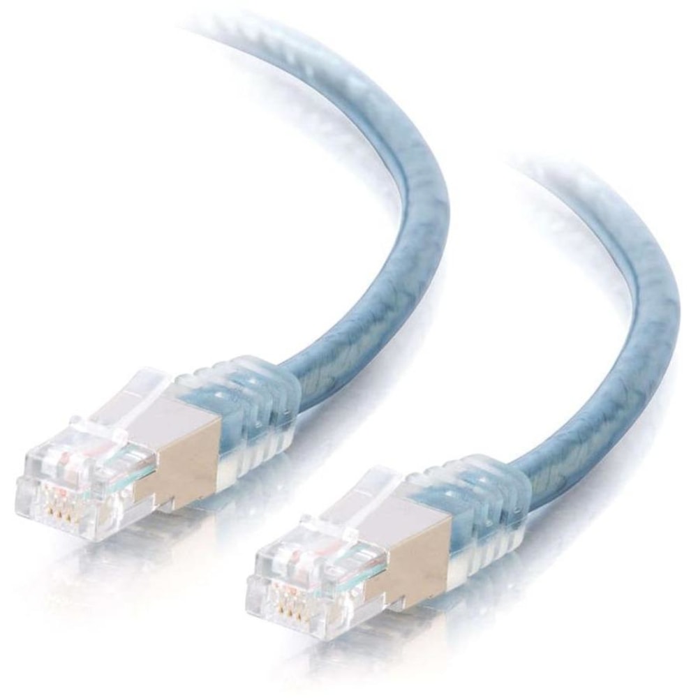 C2G 25ft High Speed Internet Modem Cable - Phone Cable - Transparent Blue - M/M - RJ-11 Male - RJ-11 Male - 25ft - Transparent Blue MPN:28723