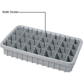 Dandux Length Divider 50P0016027 for Dividable Nesting Box 50P1816030 Gray 50P0016027 - Pkg Qty 6