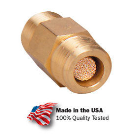 Arrow In-Line Nipple Filter Asp3101-40 Sintered Bronze 1/8