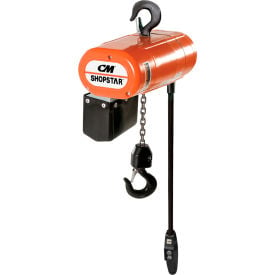 CM® Shopstar 1/4 Ton Electric Chain Hoist 10' Lift 8 FPM 115V 2095