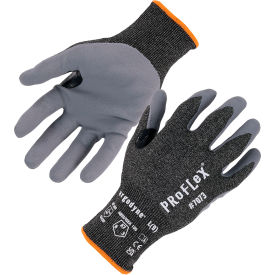 Ergodyne® ProFlex® 7073 Cut Resistant Gloves Nitrile Coated ANSI A7 M Gray 10503