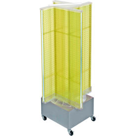Global Approved 700445-YEL Pinwheel Pegboard Display 13.5