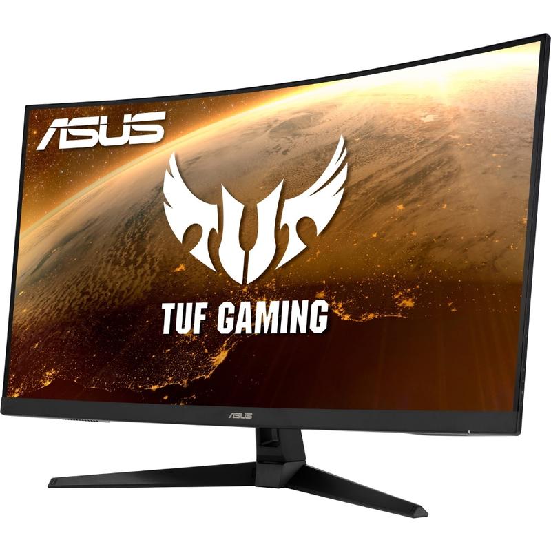 TUF VG32VQ1B 32in Class WQHD Curved Screen Gaming LCD Monitor - 16:9 - Black - 31.5in Viewable - Vertical Alignment (VA) - VG32VQ1B MPN:VG32VQ1B