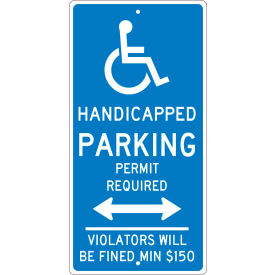 NMC TMS309H Traffic Sign Reserved Parking Connecticut 24