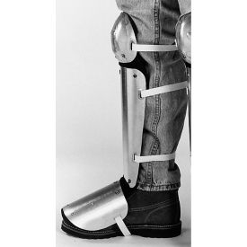 Ellwood Safety Knee-Shin-Instep Guards Web Straps Aluminum Alloy 12