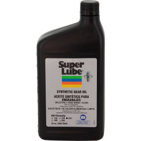 Super Lube® Synthetic Gear Oil ISO 320 1 Quart Bottle 54300 - Pkg Qty 12
