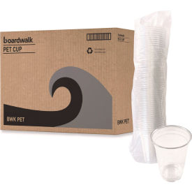 Boardwalk® Plastic PET Cups 14 oz. Capacity Clear 50/Bag 20 Bags/Carton BWKPET14