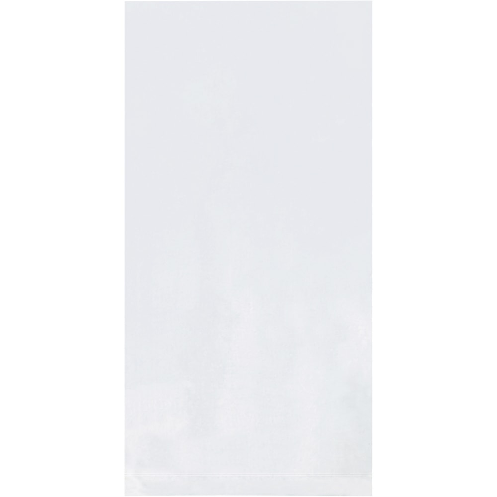Office Depot Brand 1.5 Mil Flat Poly Bags, 10in x 30in, Clear, Case Of 1000 MPN:PB188