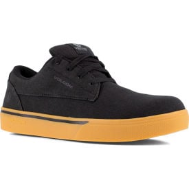 Volcom True Skate Inspired Work Shoes Composite Toe Size 13W Black/Gum VM30117-W-13.0