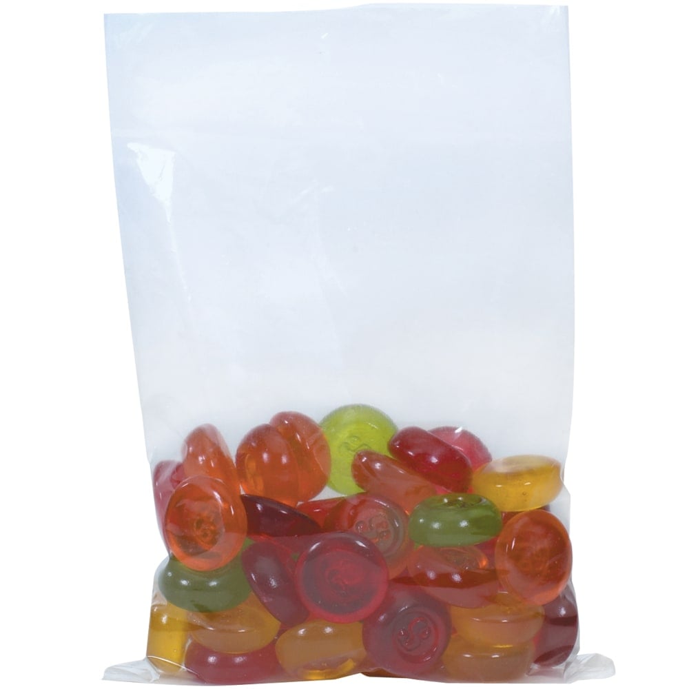 Partners Brand 1.5 Mil Flat Poly Bags, 2in x 4in, Clear, Case Of 1000 MPN:PB10