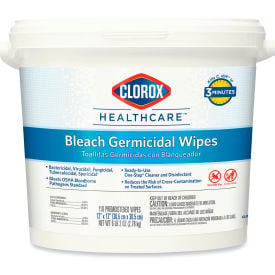 Clorox Healthcare® Bleach Germicidal Wipes 12