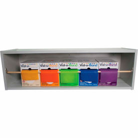 Val-u-Band® Latex Free Exercise Band with Dispens-a-Band® Rack 50 Yard/Box 5 Color Set 10-6129