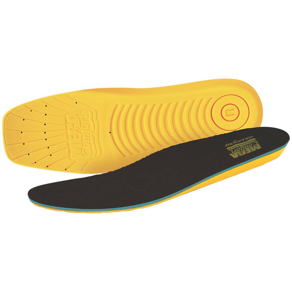 Insoles, Support Type: Comfort Insole , Gender: Unisex , Material: Dual-Layer Memory Foam, Cloth , Thickness: 0.25in , Color: Yellow MPN:SQ-M1213