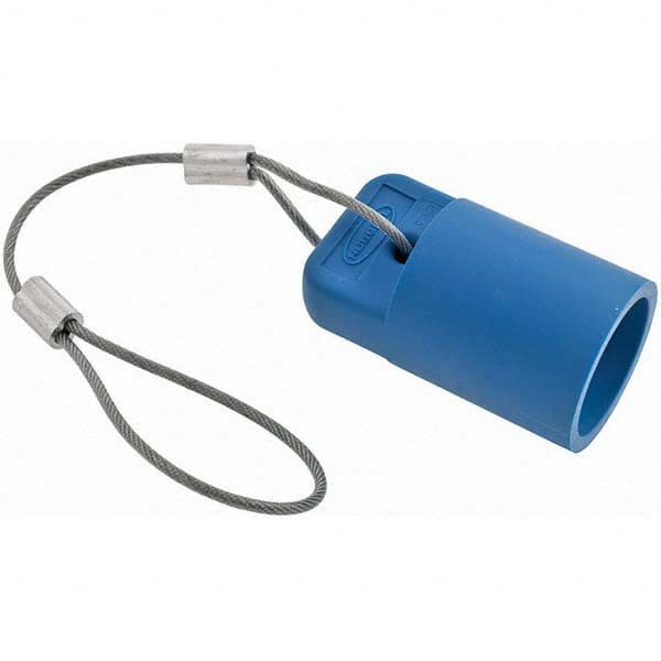 Single Pole Protective Caps, Gender: Female , NEMA Rating: 3R, 4X, 12 , Color: Blue , For Use With: Female Plug , Standards Met: UL Listed MPN:HBLFCAPBL