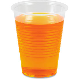 Boardwalk® Plastic Cold Drink Cups 10 oz Polypropylene Translucent Pack of 100 BWKTRANSCUP10PK