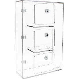 TrippNT Triple Side Loading Glove Box Holder w/ Magnet 10-1/4