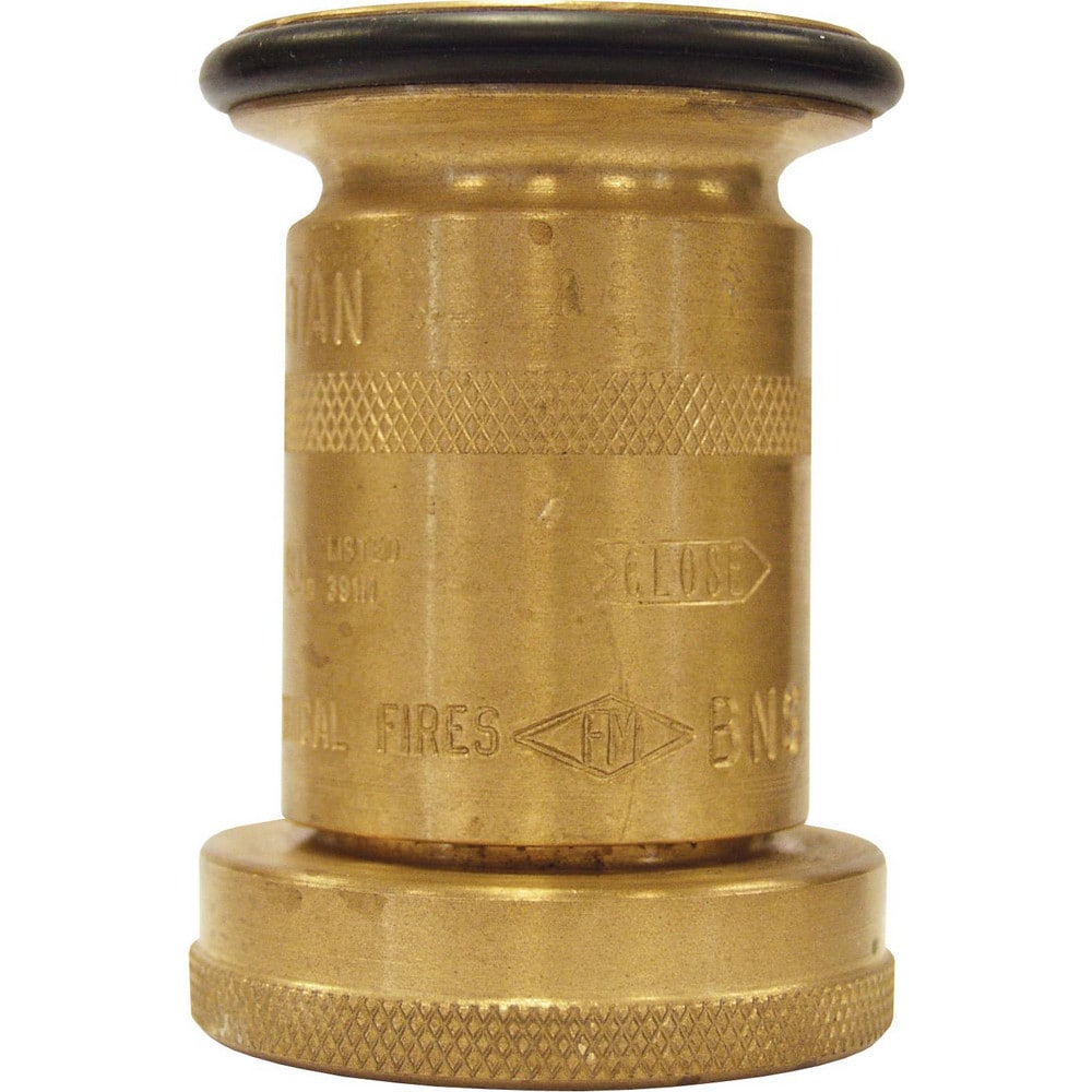 Hose Nozzles; Nozzle Type: Industrial Fog; Washdown; Material: Brass; Hose Diameter: 2; Maximum Pressure: 175; Thread Standard: NPSH; Thread Size: 2 MPN:BFN200