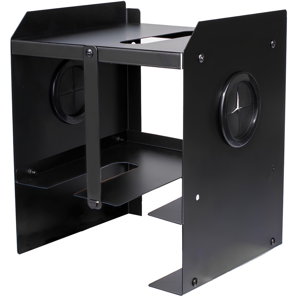 Tool Box Case & Cabinet Accessories; Accessory Type: Power Tool Holder & Organizer ; Material: Steel ; Color: Black ; Overall Depth: 9.06in ; Load Capacity (Lb): 20.000 ; Overall Width: 10 MPN:MPSO-2B