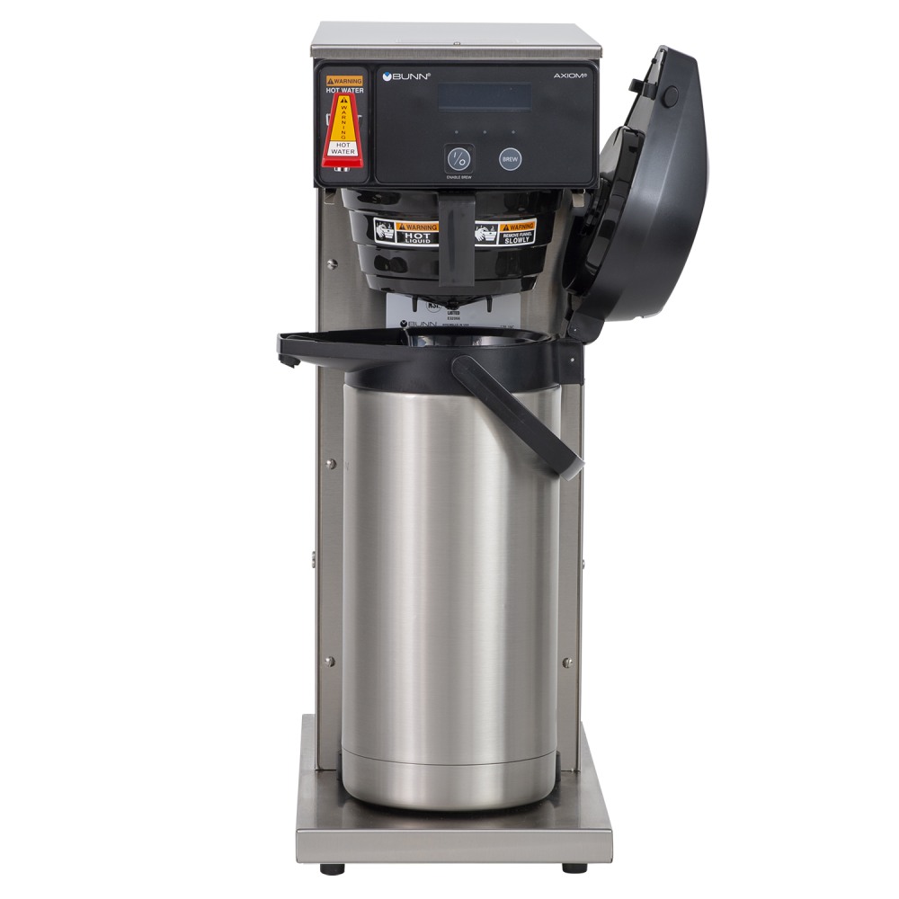 BUNN Axiom 120-Cup Coffee Brewer, Stainless Steel MPN:38700.0010